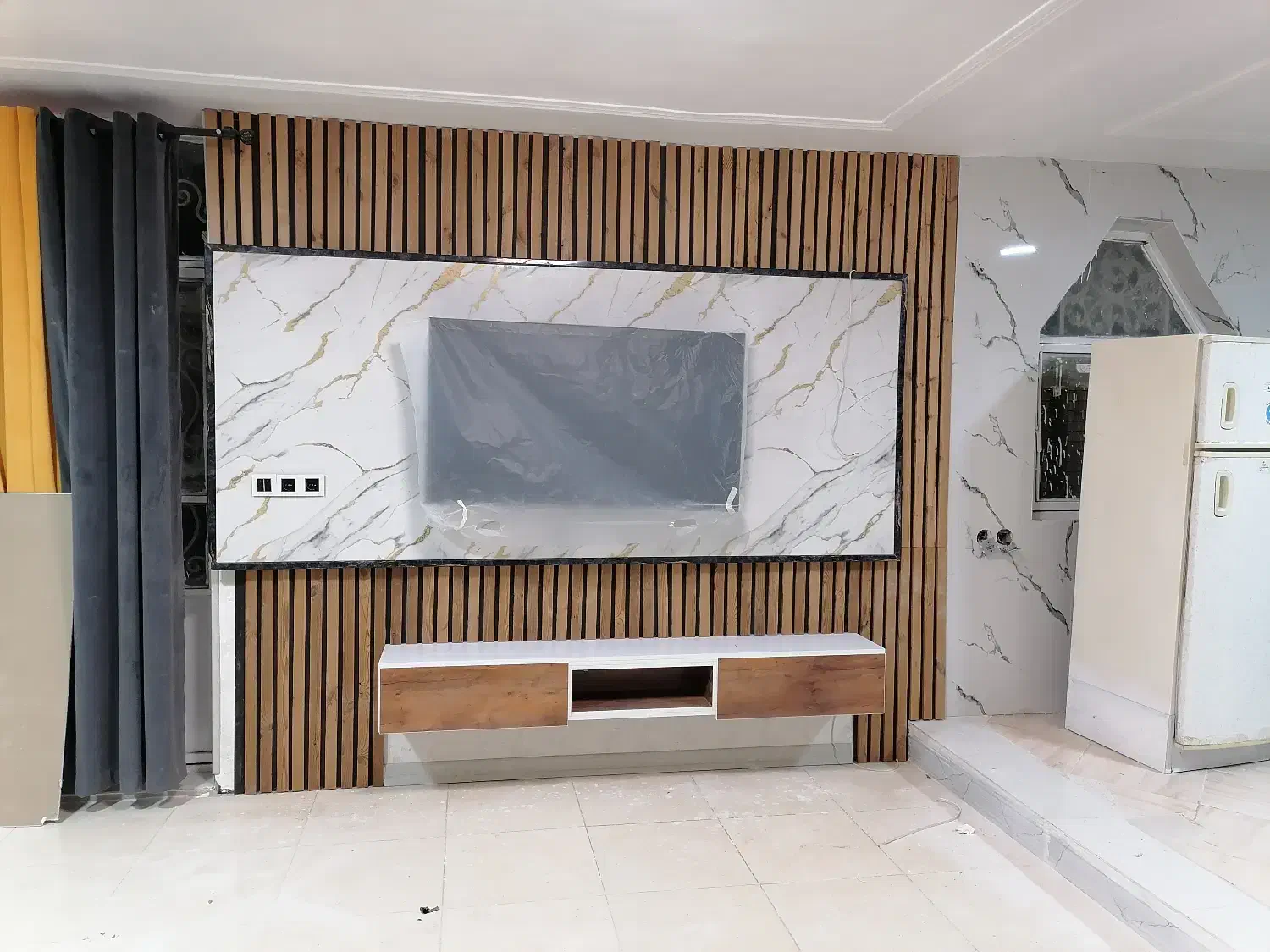 دکوراسیون داخلی (کاغذدیواری. دیوار TV.بین کابینتی)|خدمات پیشه و مهارت|بم, |دیوار