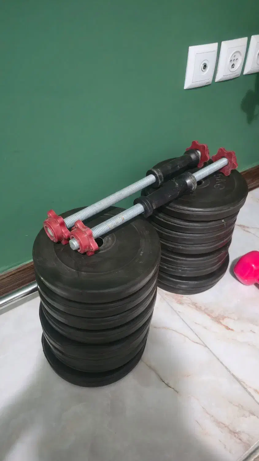 وزنه میله هالتر دمبل|تجهیزات ورزشی|تهران, تهرانسر مرکزی|دیوار