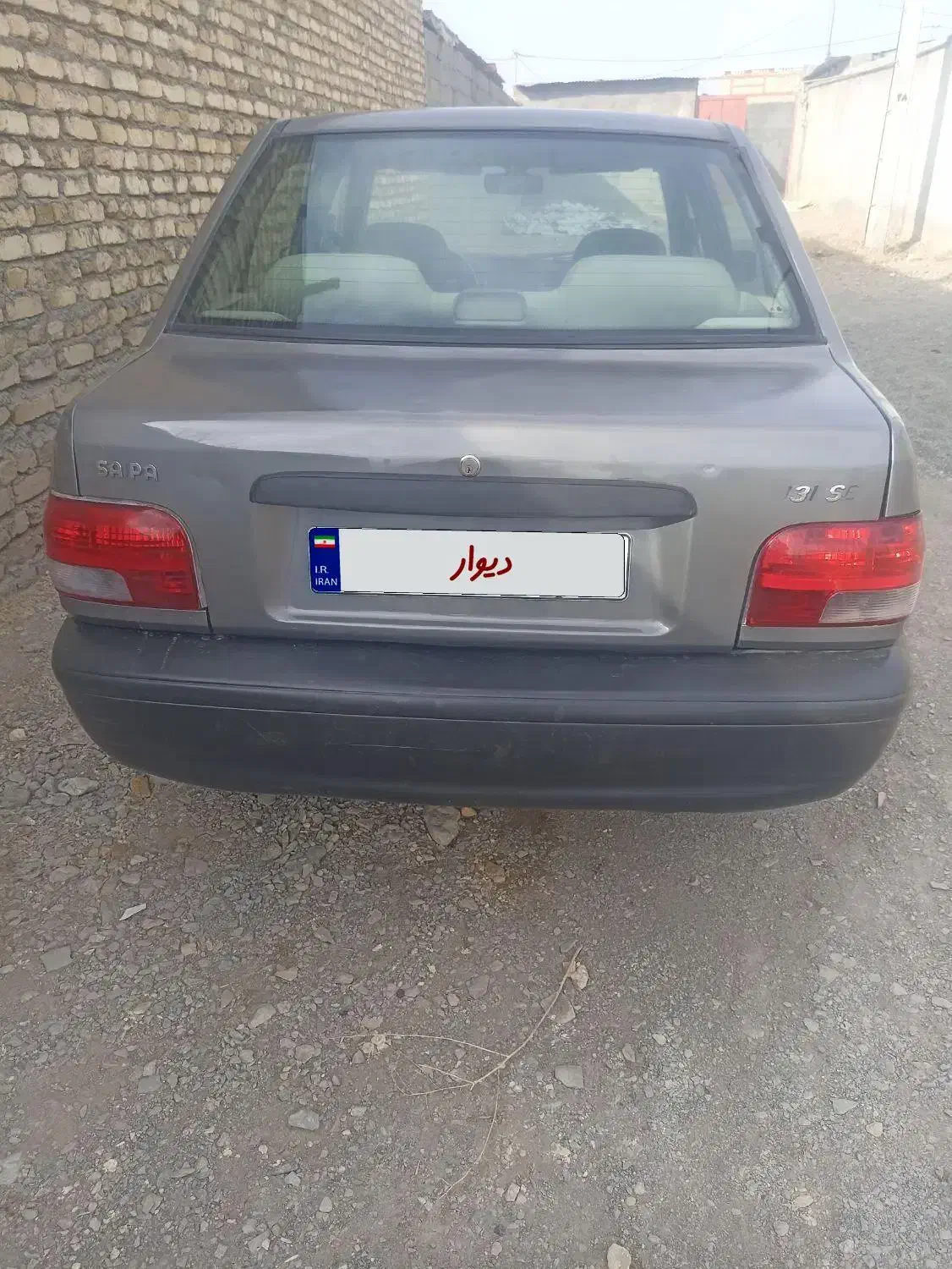 پراید بدون رنگ شاسی سالم|خودرو سواری و وانت|قلندر آباد, |دیوار