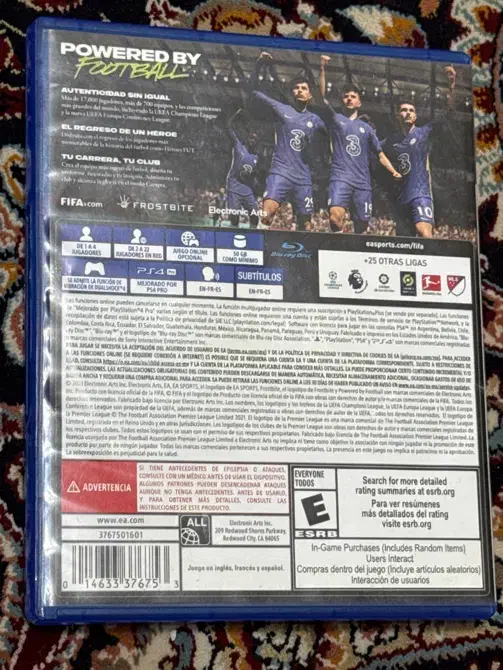 دیسک بازی FIFA 22|کنسول، بازی ویدئویی و آنلاین|شیراز, معالیآباد|دیوار