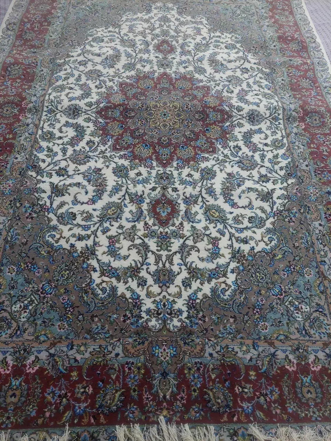 یک جفت فرش دست بافت|فرش|کاشان, گارزگاه|دیوار