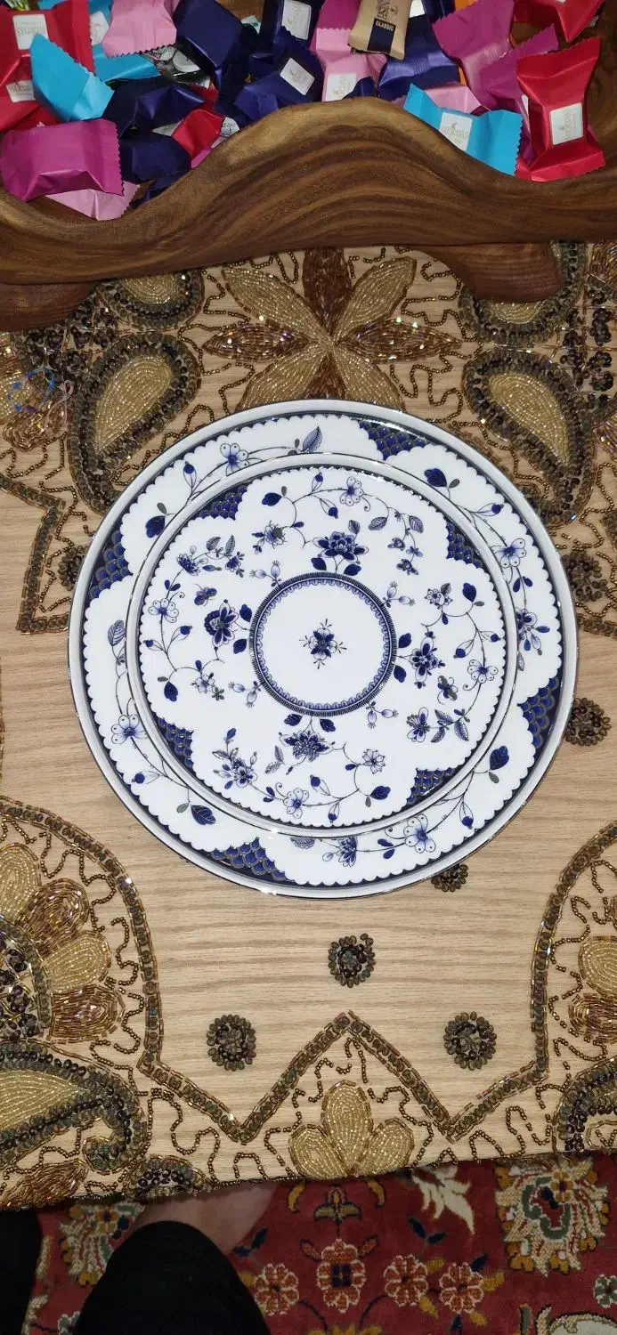 سرویس پذیرایی ۱۸نفره|ظروف سرو و پذیرایی|قم, علی آباد سعدگان|دیوار