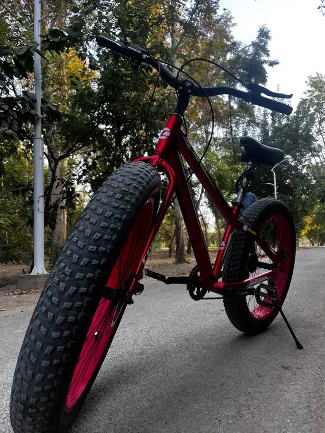 دوچرخه ساحلی لاستیک پهن|دوچرخه، اسکیت، اسکوتر|اصفهان, باغ زیار|دیوار