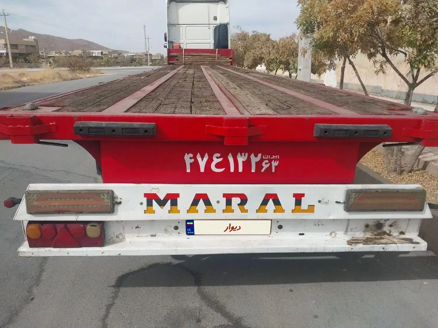 کفی ۱۲.۶۰مدل ۸۸...باسندوپلاک آماده انتقال|خودرو سنگین|ارسنجان, |دیوار