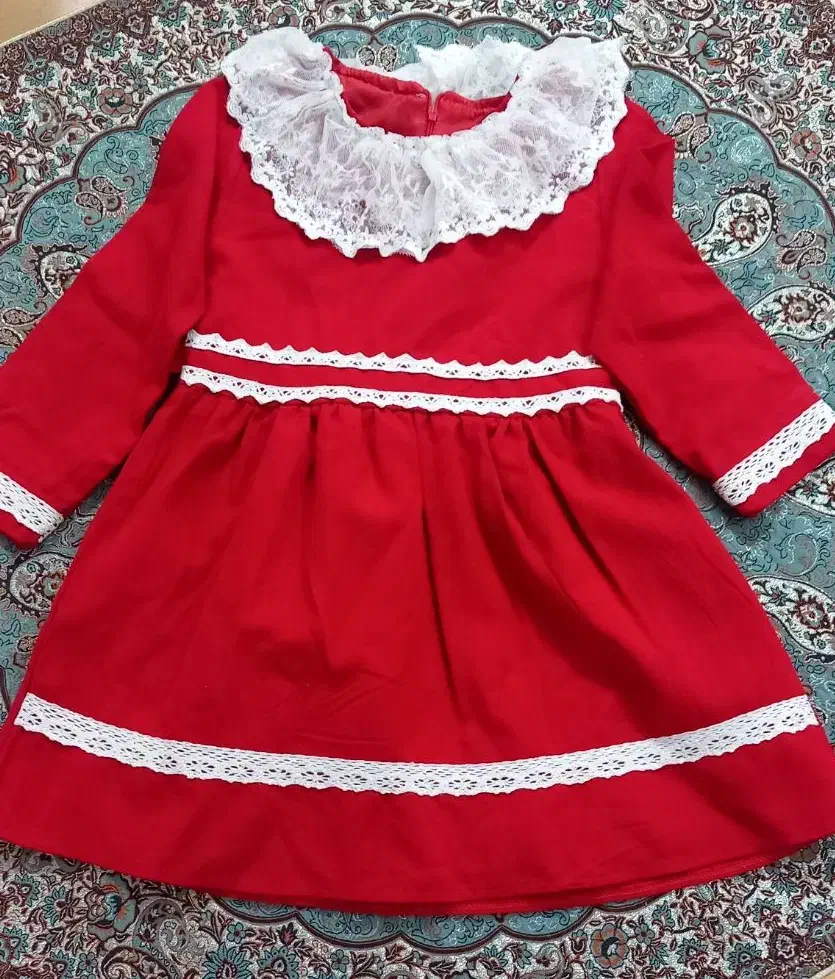 پیراهن دخترانه مناسب شب چله|کفش و لباس بچه|ری, هاشم‌آباد|دیوار