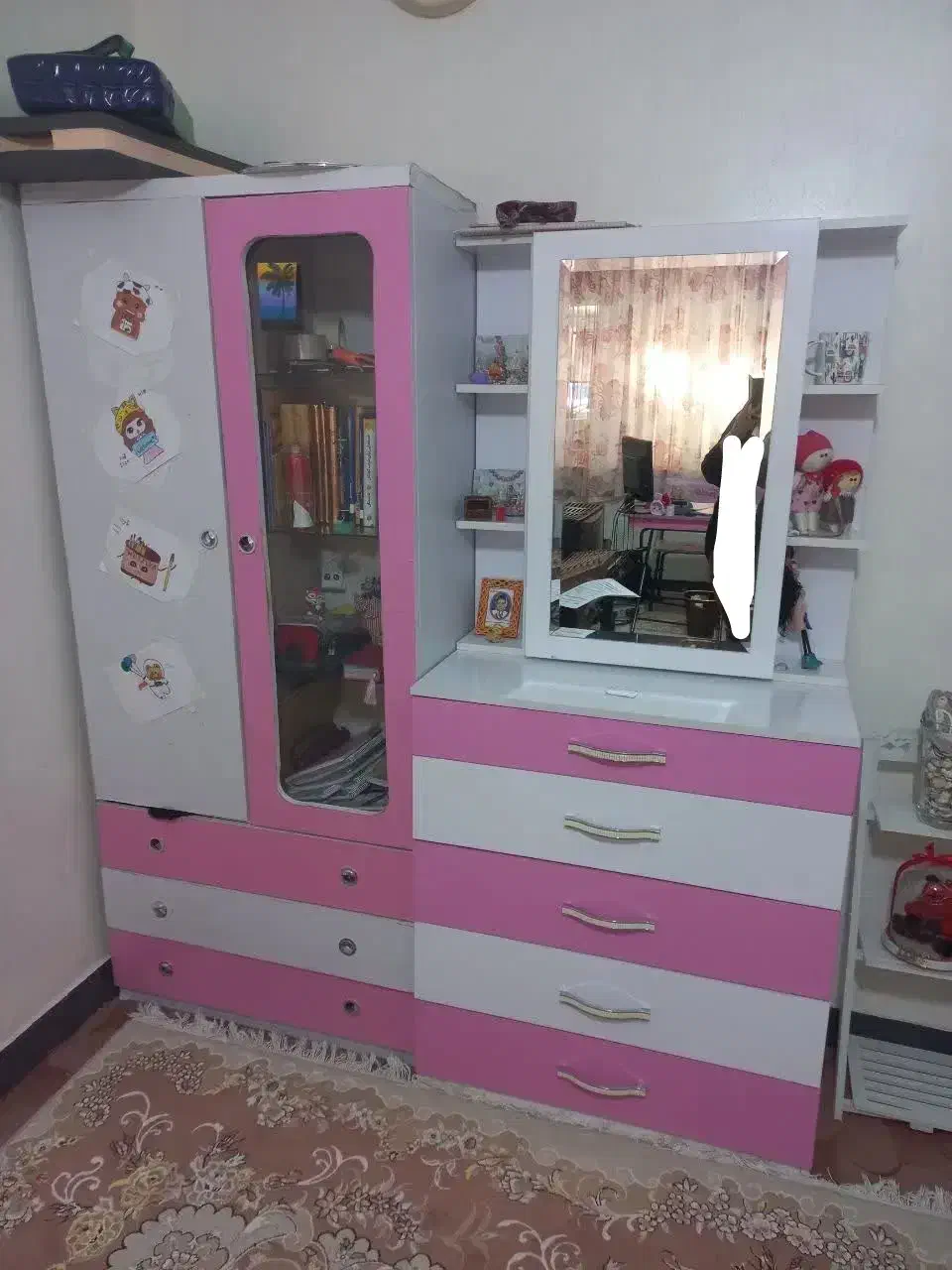 سرویس خواب|تخت و سرویس خواب|شاهین‌شهر, شهرک سایت|دیوار