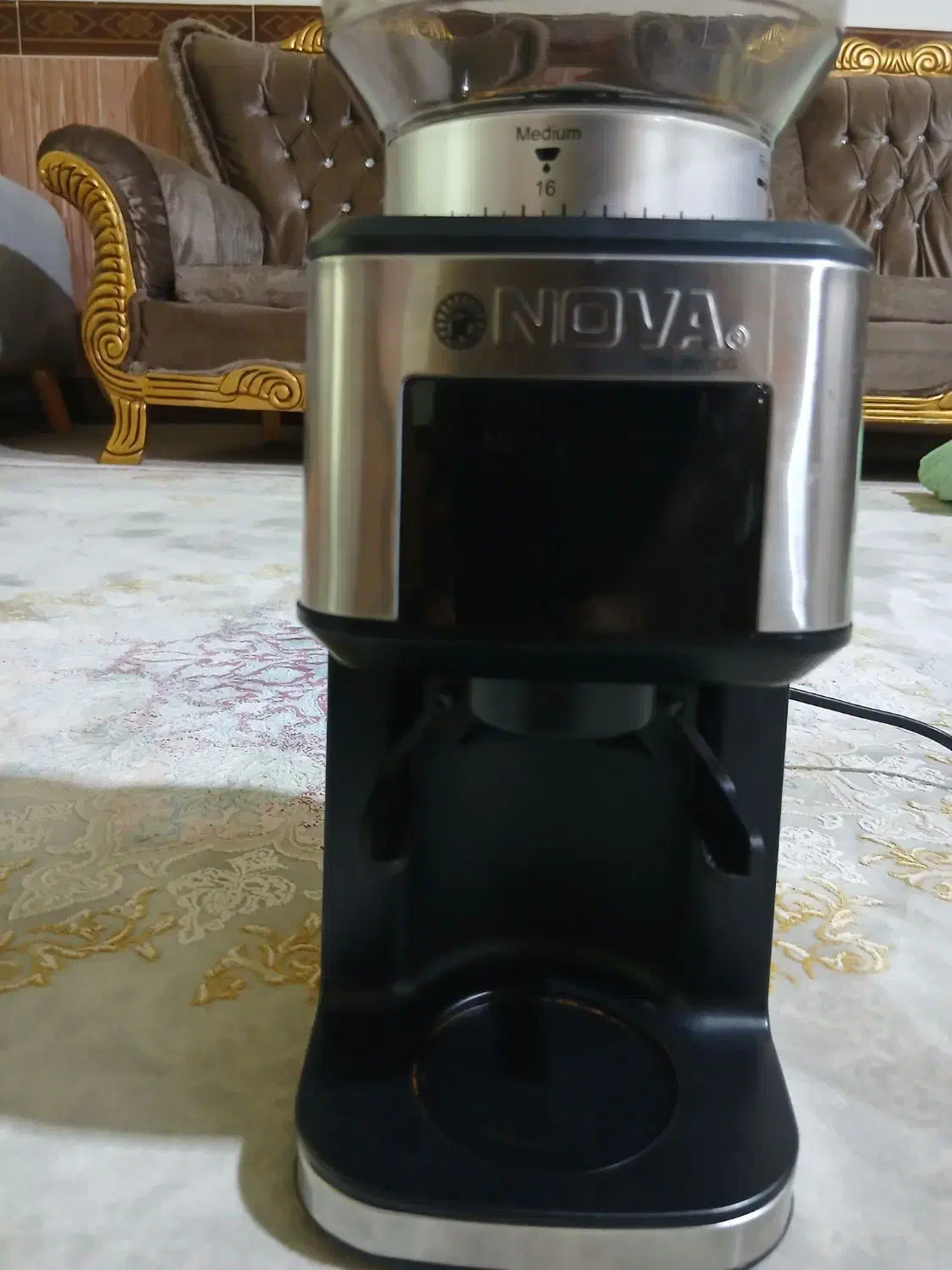 اسپرسو ساز نیمه صنعتی و آسیاب قهوه|سماور، چای‌ساز، قهوه‌ساز|دهلران, |دیوار