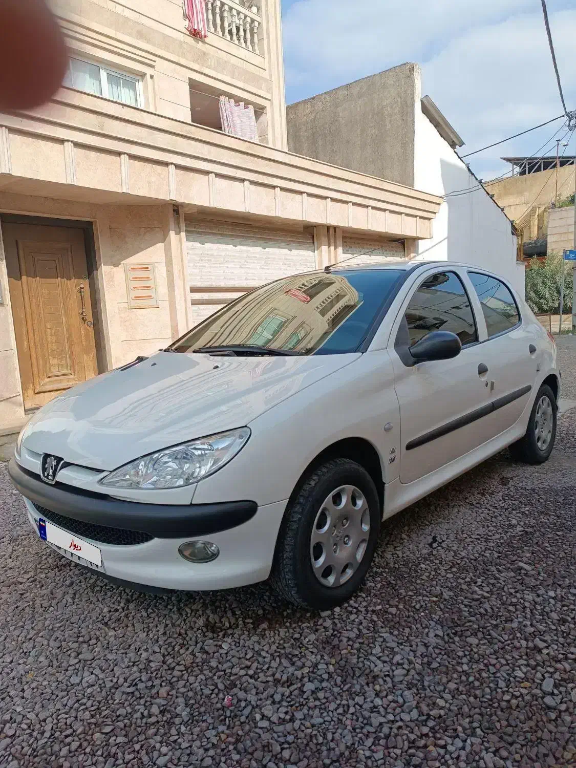 پژو 206 تیپ 2 بی رنگ معاوضه با خودرو پایین تر|خودرو سواری و وانت|رشت, معلم|دیوار