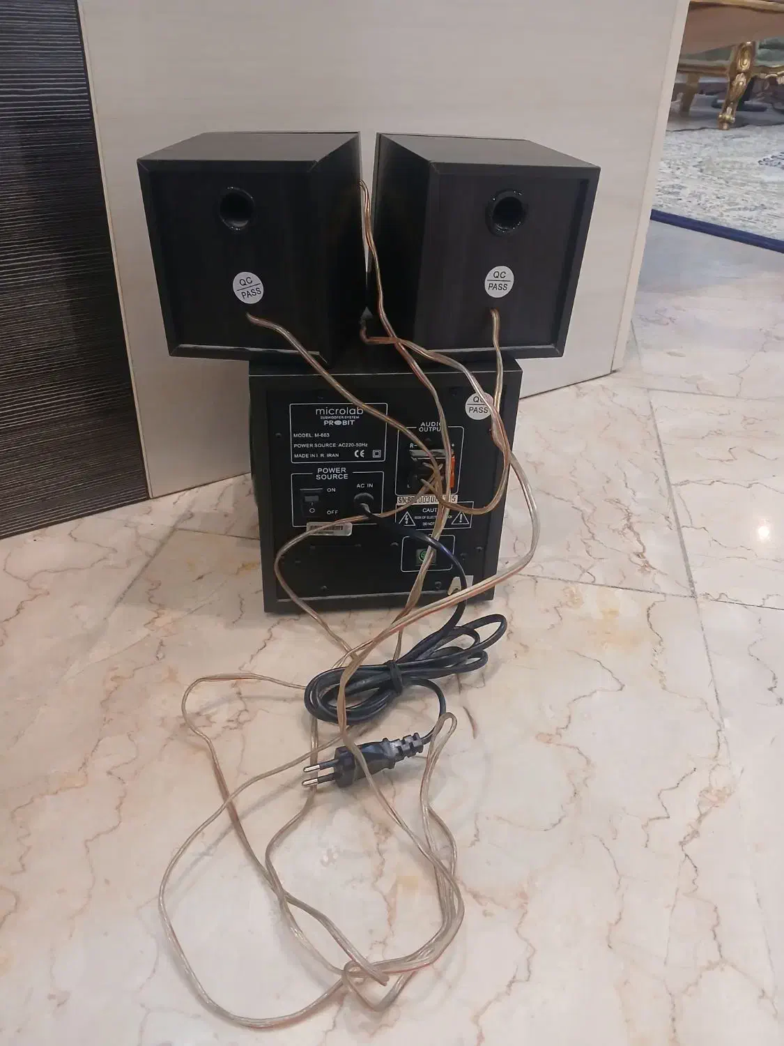 باند سه تیکه میکرولب|سیستم صوتی خانگی|تهران, تهرانپارس غربی|دیوار