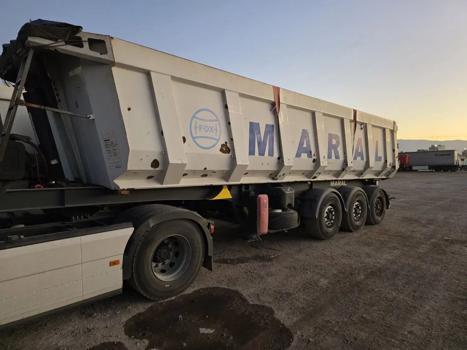 تریلی  سه محور مارال مدل۹۴|ماشین‌آلات صنعتی|خرمدره, |دیوار