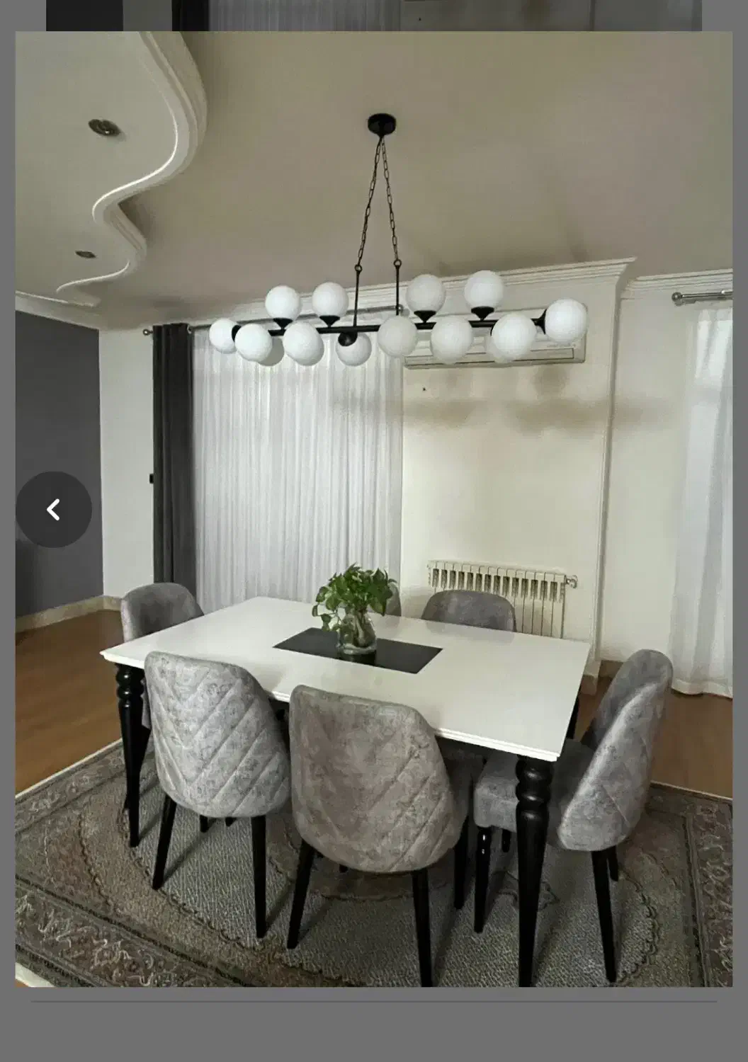 لوستر خطی مولکولی|لوستر و چراغ آویز|مشکین‌دشت, |دیوار