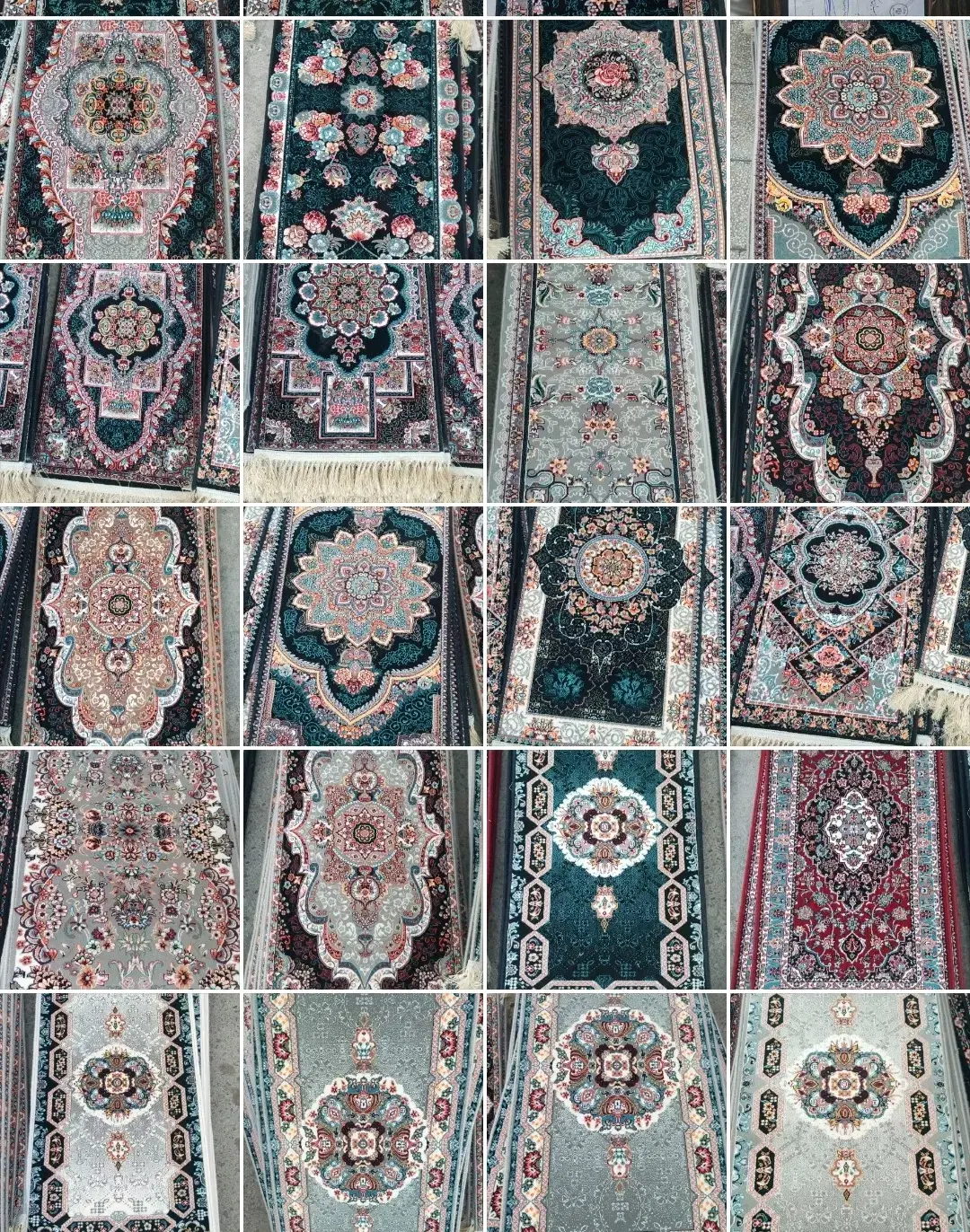 طرح گلی|پشتی|قم, چهل درخت‎|دیوار