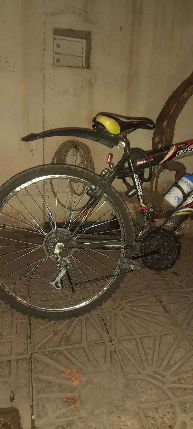 دوچرخه کوهستانی DINO سایز 26 مشکی|دوچرخه، اسکیت، اسکوتر|محمدیه-قزوین, |دیوار