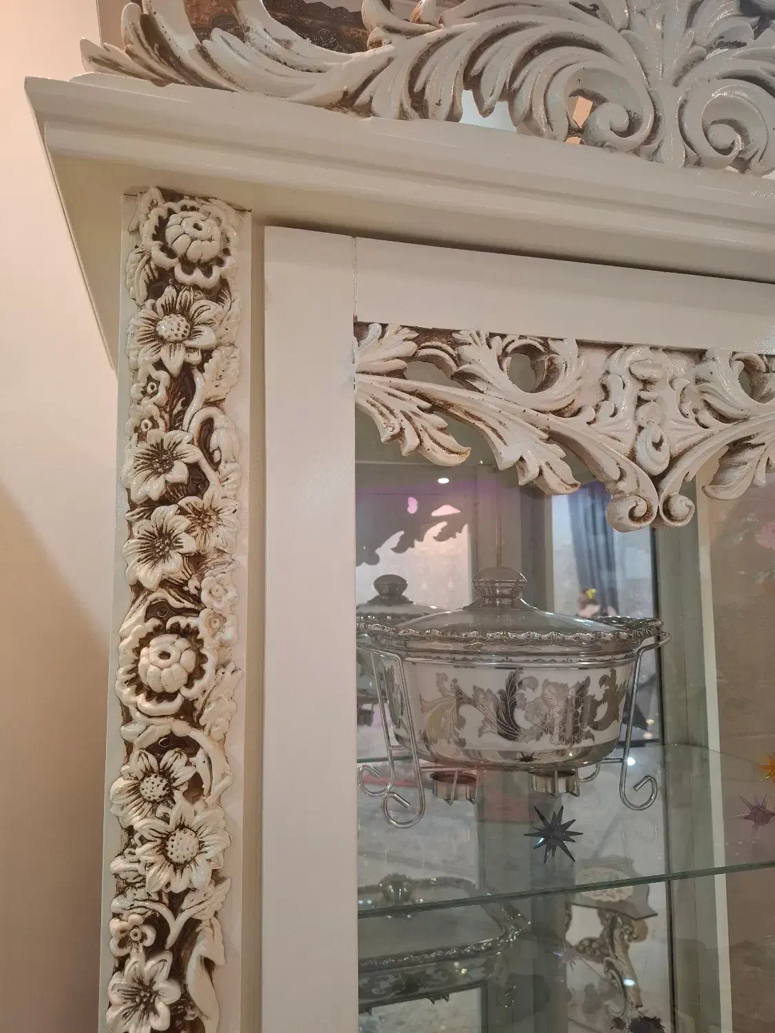 بوفه ویترین شیک|بوفه، ویترین، کنسول|قدس, شهر‌قدس|دیوار