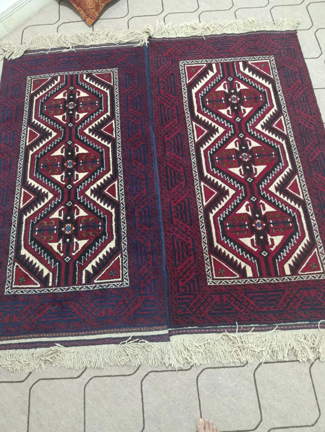 قالیچه دستباف|فرش|قائن, |دیوار