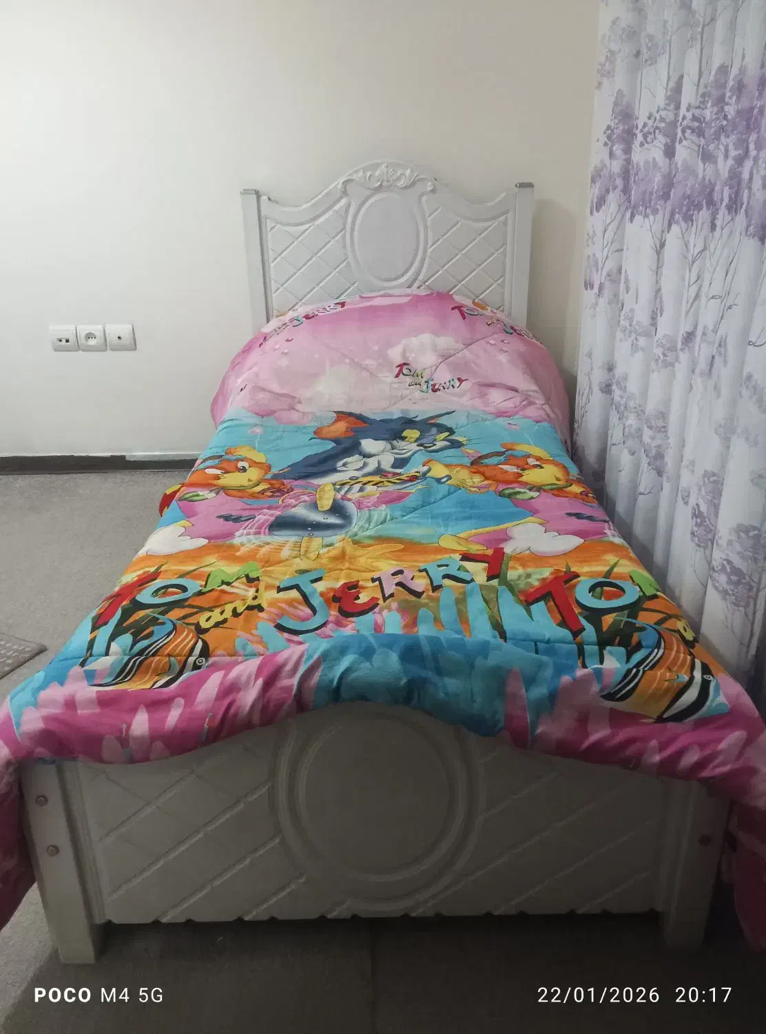 تخت خواب یک نفره|تخت و سرویس خواب|تهران, وصفنارد|دیوار