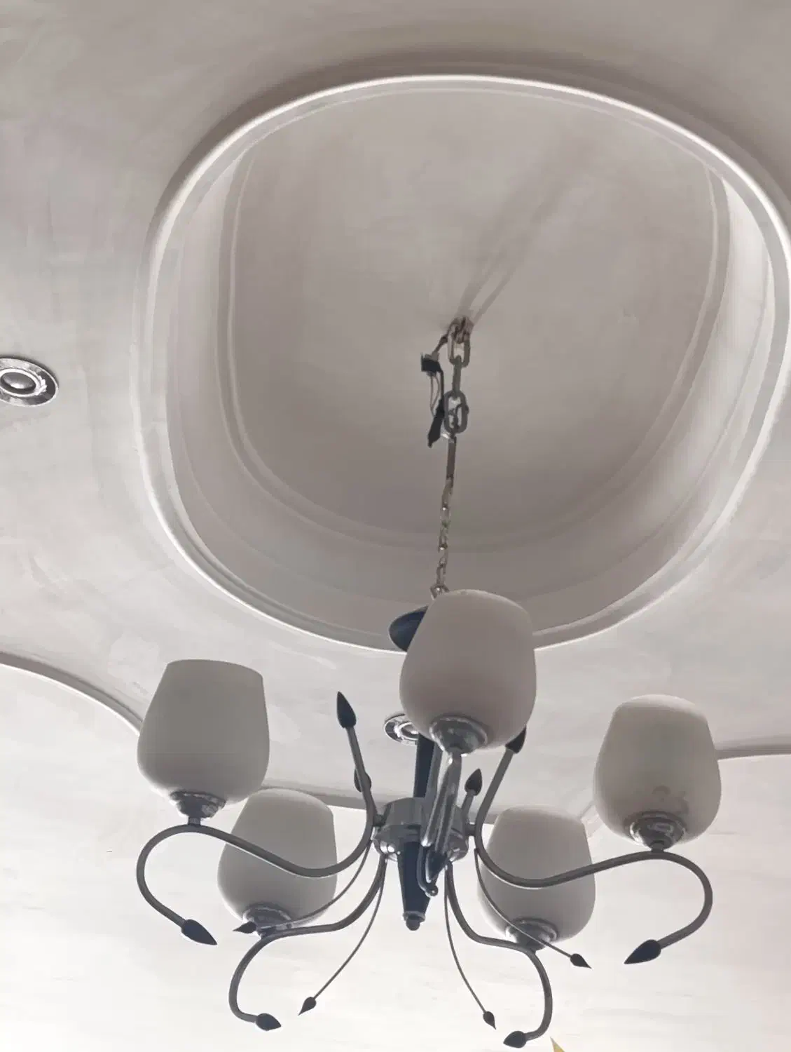 لوسترفلزی درحدنو|لوستر و چراغ آویز|اندیمشک, |دیوار