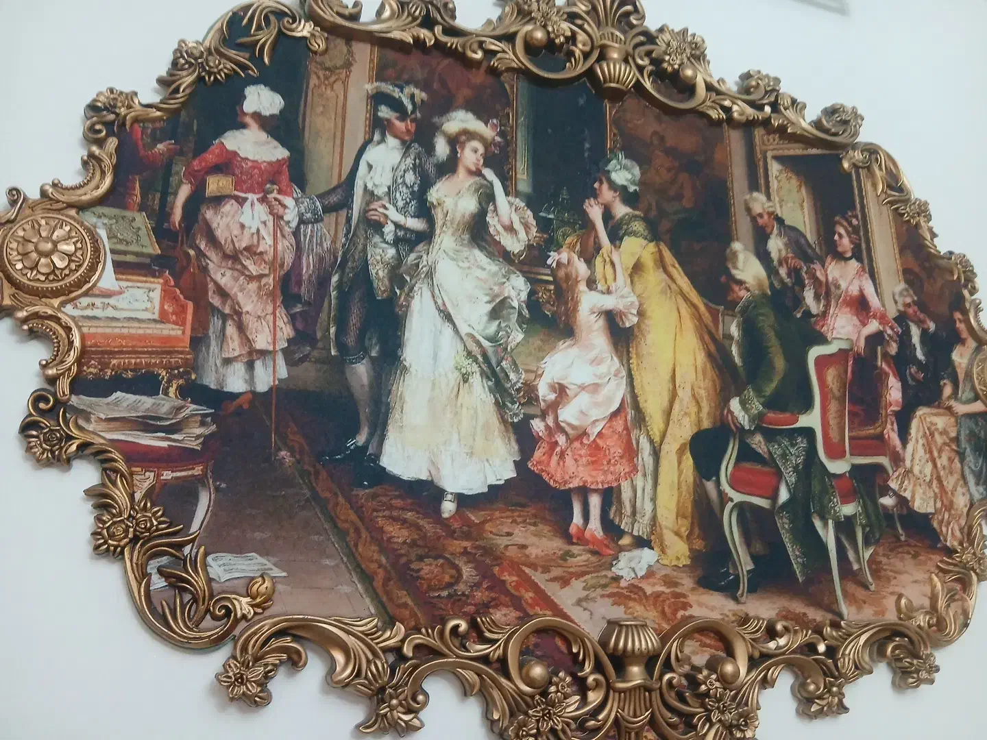 تابلو فرش جیر سلطنتی فرانسوی|تابلو فرش|نسیم‌شهر, |دیوار