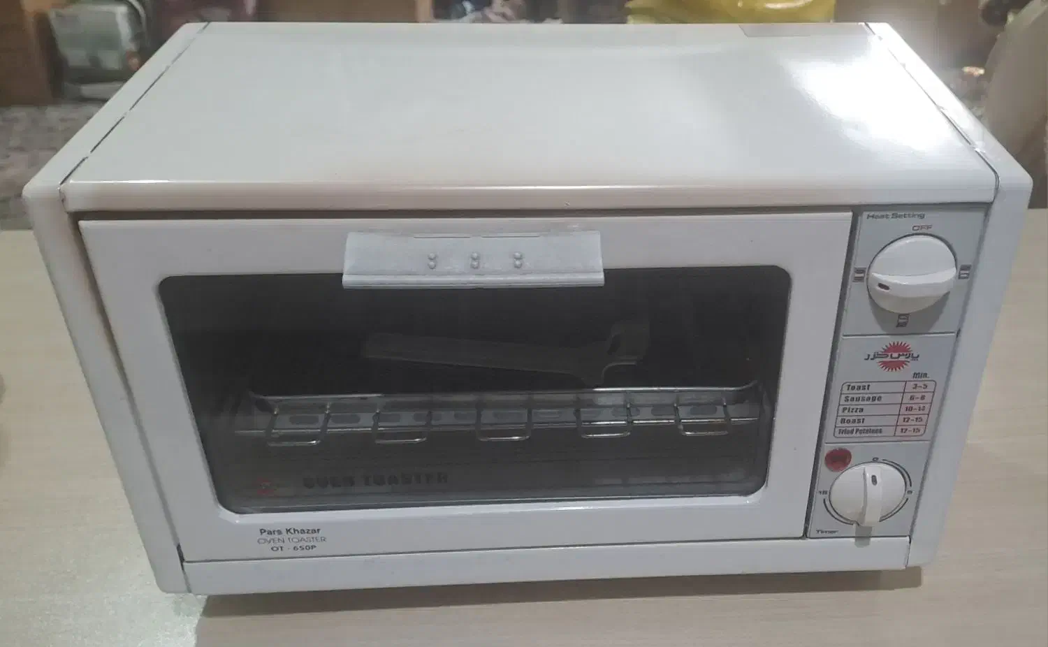 توستر پارس خزر|اجاق گاز و لوازم برقی پخت‌وپز|شهریار, شهرک وائین|دیوار