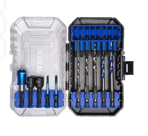 میخ و چاشنی‌ومجموعه 18عددی مته ویوارکس|ابزارآلات|همدان, |دیوار