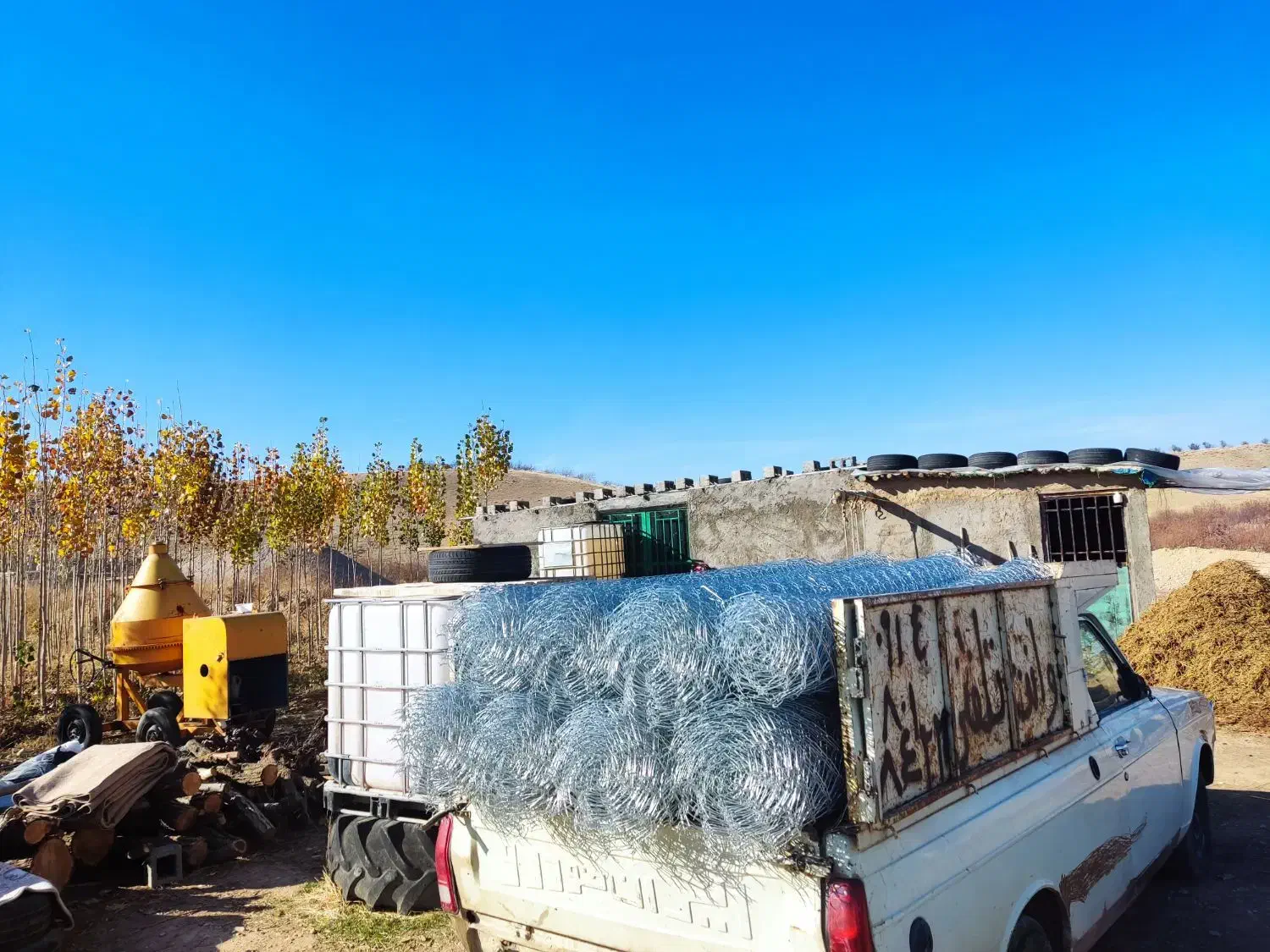 فروش فنس وتیرک باغی اجراونصب|خدمات پیشه و مهارت|شاهین دژ, |دیوار