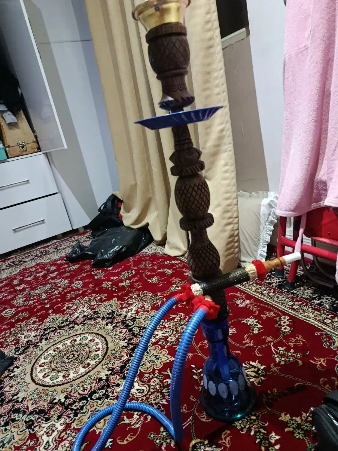 قلیون چوبی|کلکسیون و سرگرمی|شهریار, شهرک وائین|دیوار