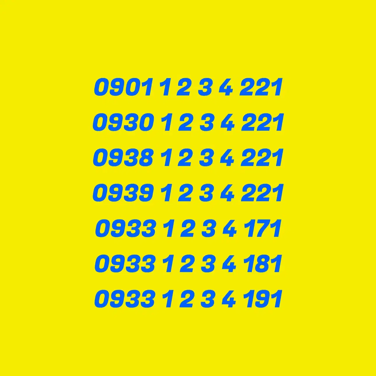 0901.1234.221|سیم‌کارت|تهران, فاطمی|دیوار