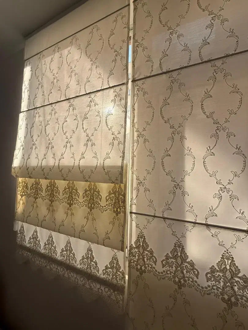 پرده نو مدل رومن در ابعاد ۹۰در ۲/۶۰|پرده، رانر، رومیزی|تهران, هفده شهریور|دیوار