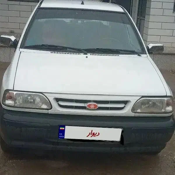 پراید مدل۸۷ سفید|خودرو سواری و وانت|لردگان, |دیوار