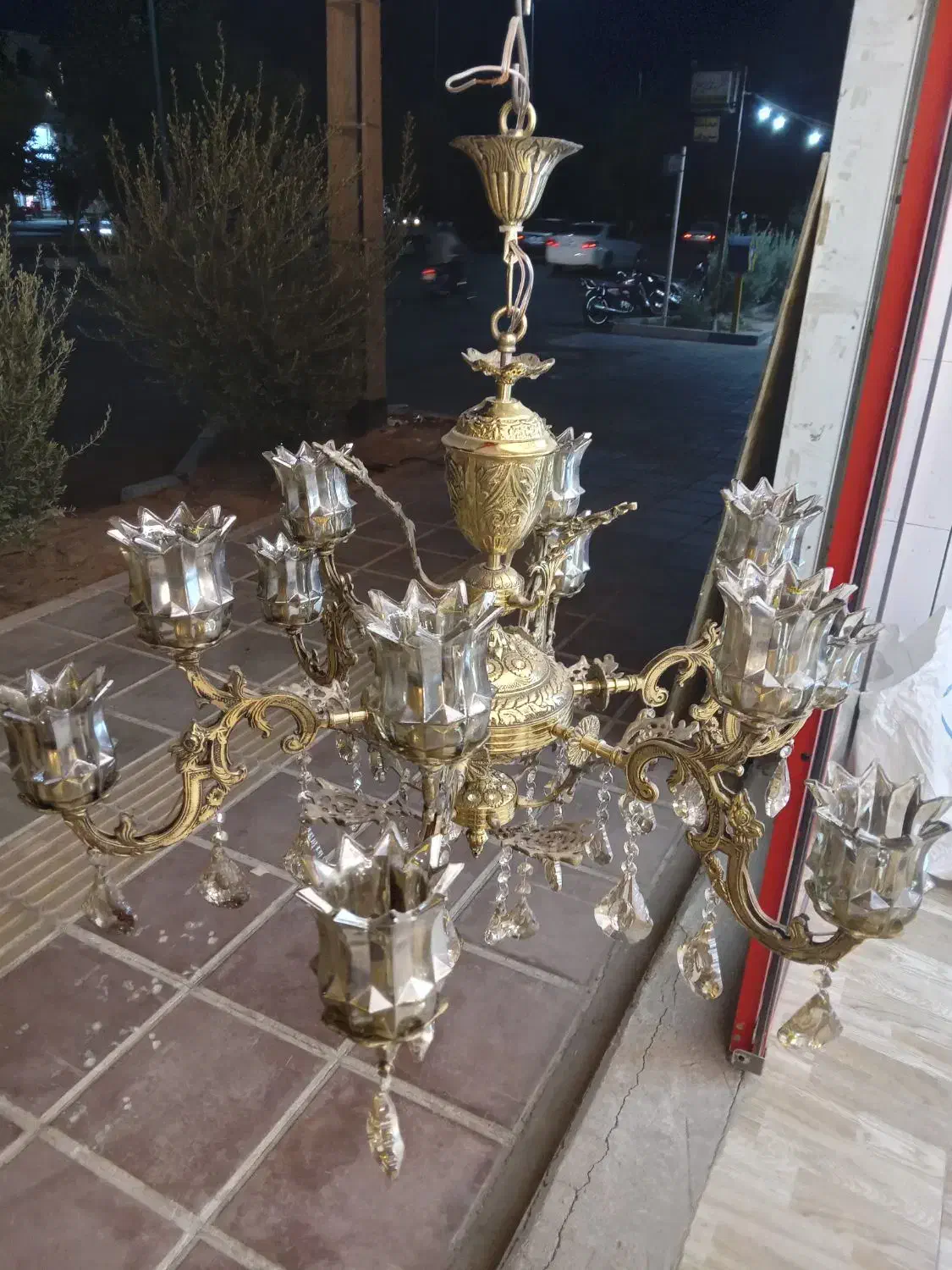 لوستر نو زیرقیمت کارخانه|لوستر و چراغ آویز|یزد, |دیوار