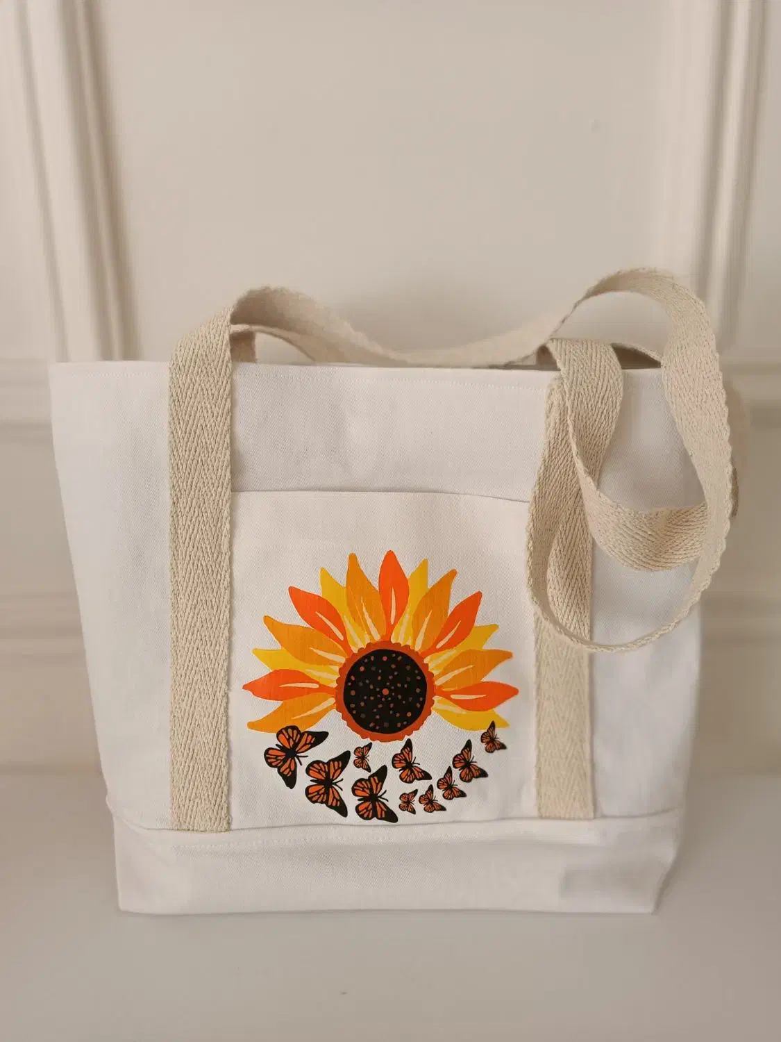 کیف پارچه ای وسنتی طرح روی کیف چاپی وسوزندوزی|صنایع دستی و سایر لوازم تزئینی|فولادشهر, B5|دیوار