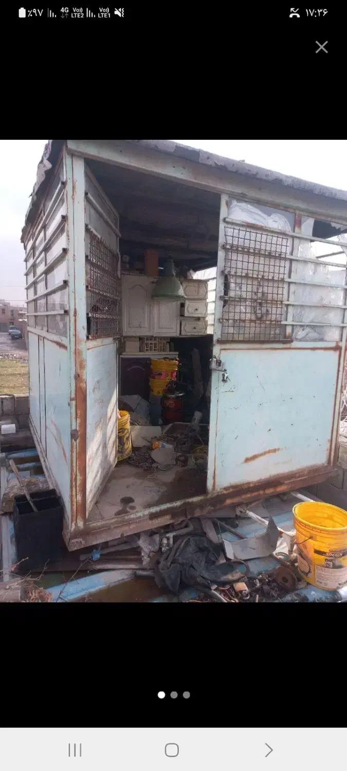 کانکس دکه اتاقک آهنی|مصالح و تجهیزات ساختمان|خمینیشهر, |دیوار