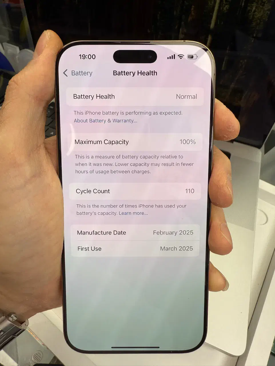 iPhone 16ProMax 256 Desert ZA/A کارکرده باگارانتی|موبایل|تهران, مهران|دیوار