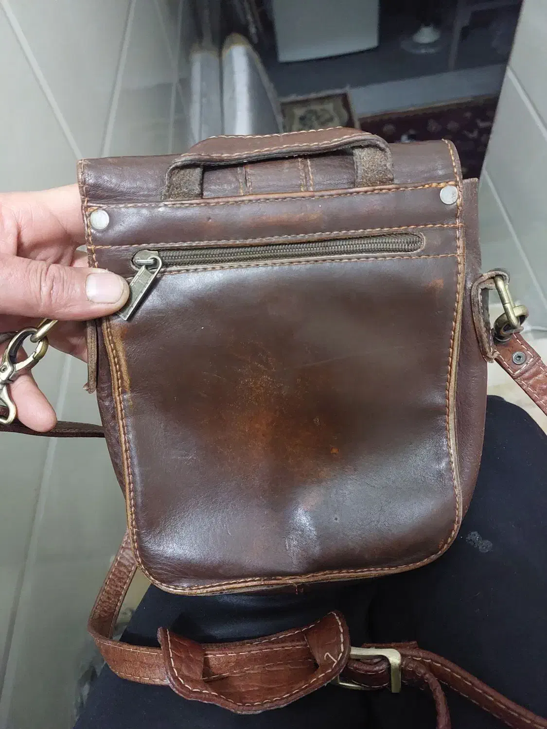 کیف چربی مردانه دوشی|کیف، کفش، کمربند|خرم‌آباد, |دیوار