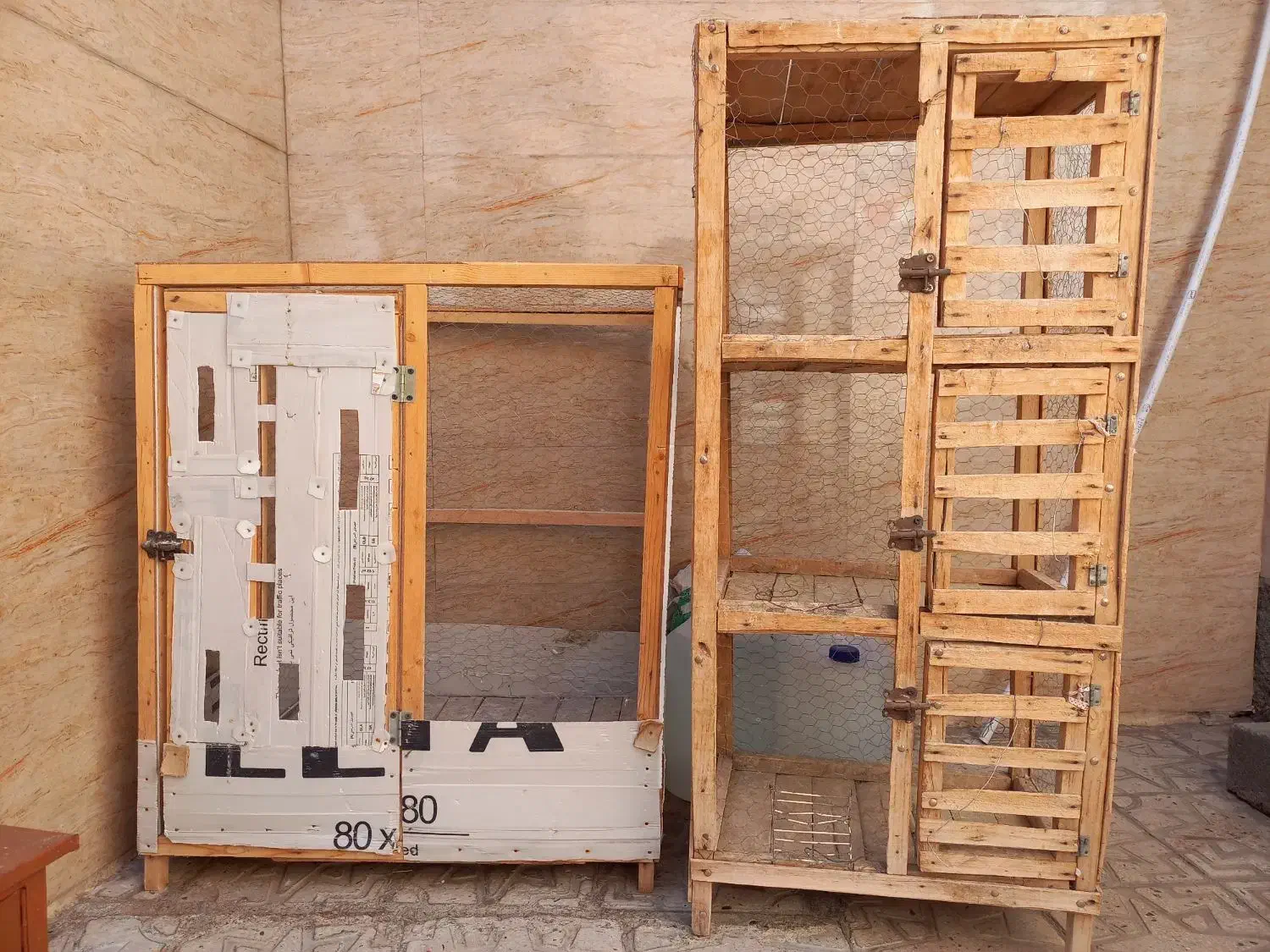 قفس چوبی|لوازم جانبی حیوانات|کرمانشاه, |دیوار