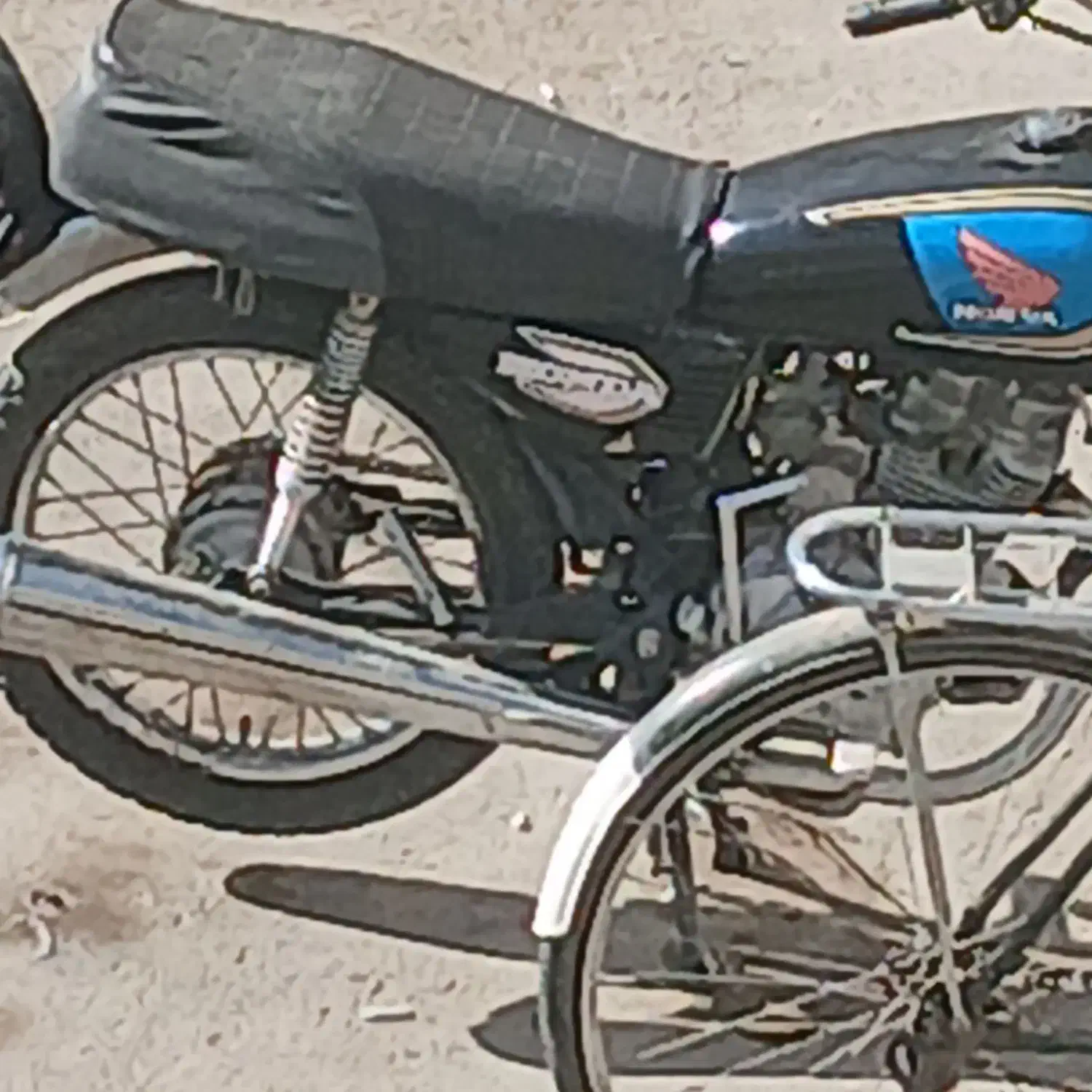 موتور هوندا ۱۵۰|موتورسیکلت|فولادشهر, مسکن مهر فولادشهر|دیوار