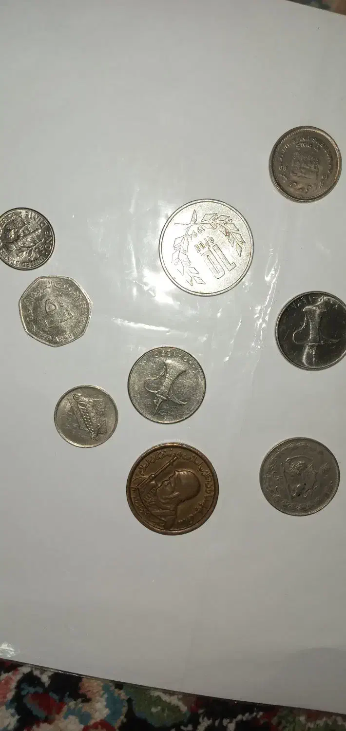 سکه خارجی|کلکسیون سکه، تمبر، اسکناس|کرمان, |دیوار