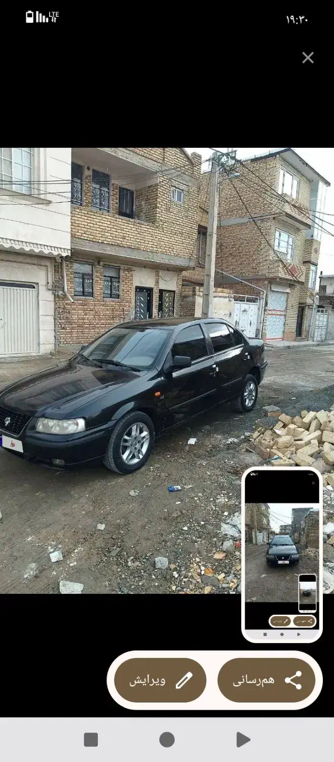 سمندمشکی|خودرو سواری و وانت|ارومیه, |دیوار