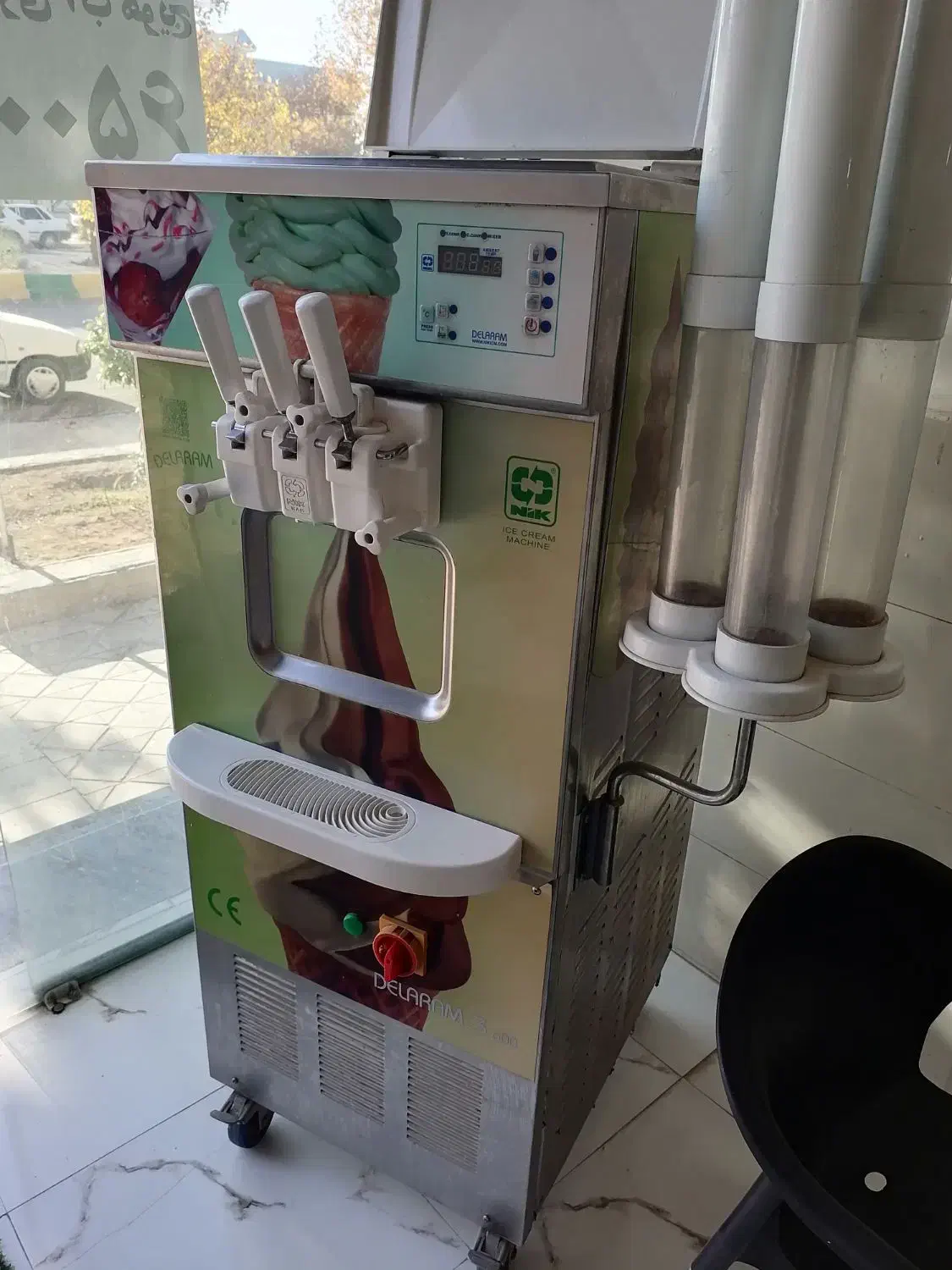 دستگاه بستنی قیفی نیکنام سه فاز|کافی‌شاپ و رستوران|کرمانشاه, |دیوار