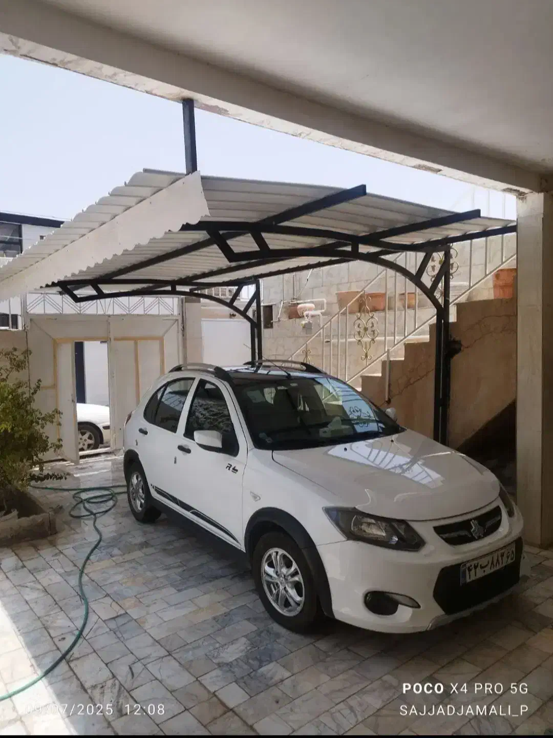 سایبان زرندنو بدون پایه مزاحم|خدمات پیشه و مهارت|زرند, |دیوار