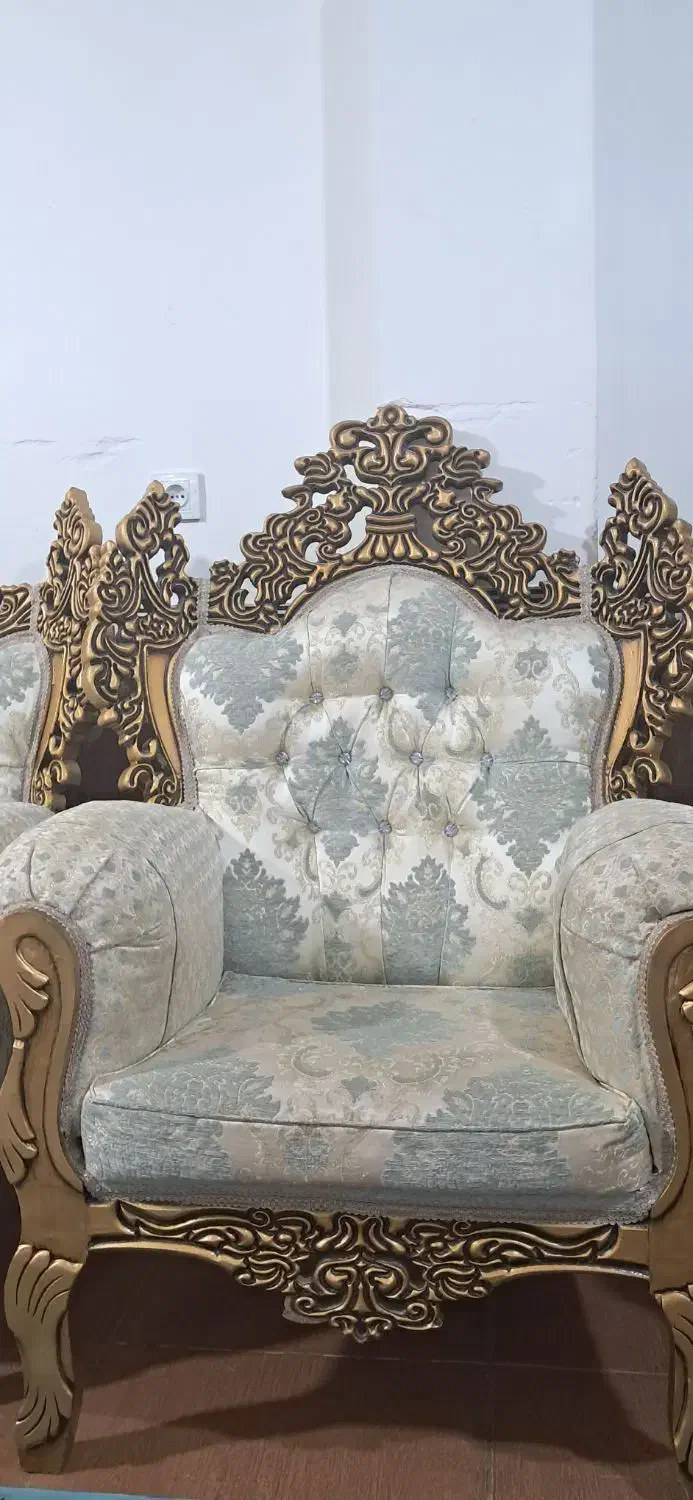 مبل سلطنتی نو|مبلمان خانگی و میز عسلی|گرگان, |دیوار