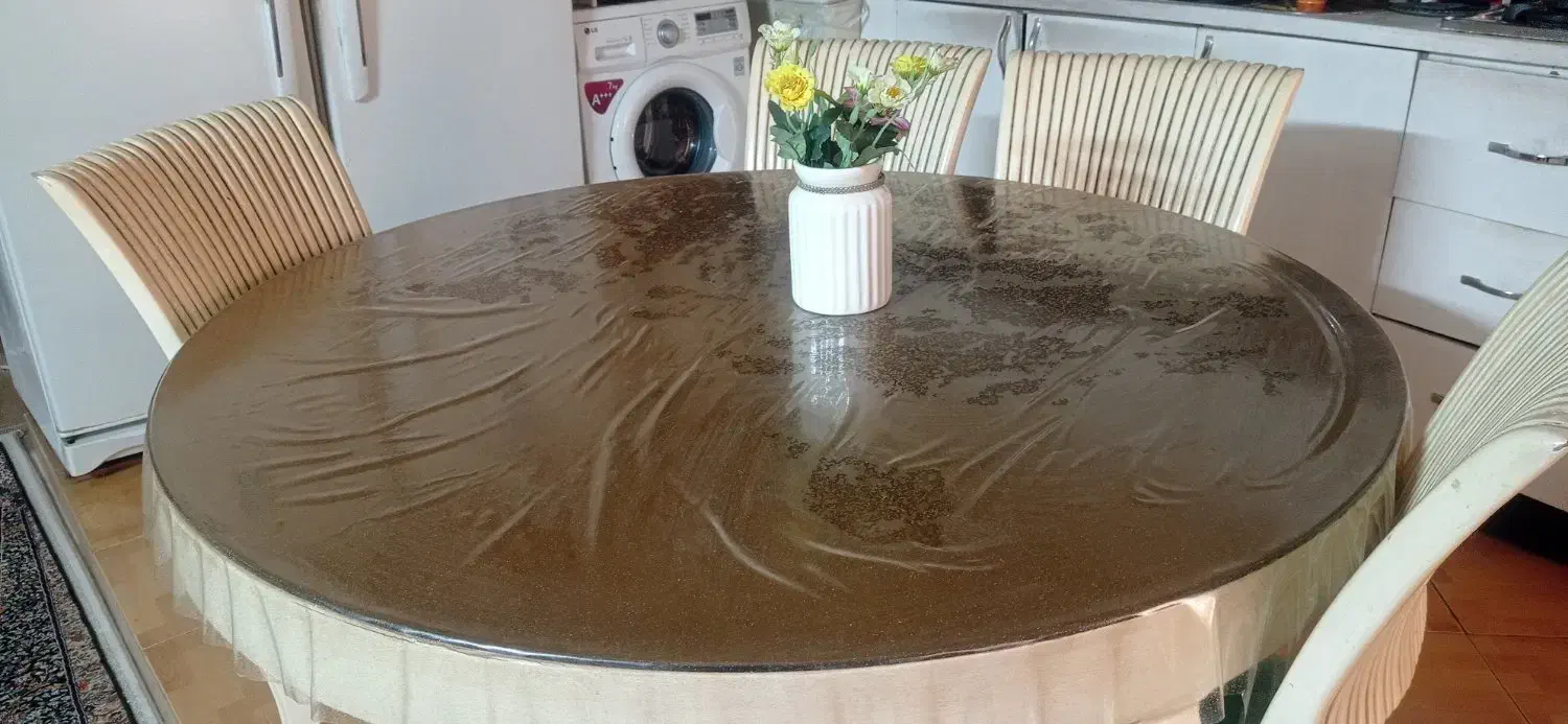 میز نهارخوری چهارنفره|میز و صندلی غذاخوری|نیشابور, هفده شهریور|دیوار