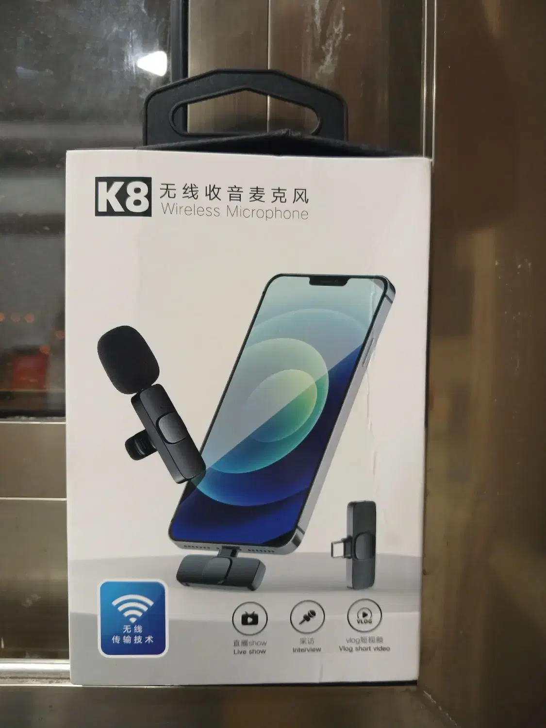 میکروفن تولید محتوا مدل k8|صوتی و تصویری|لار, |دیوار
