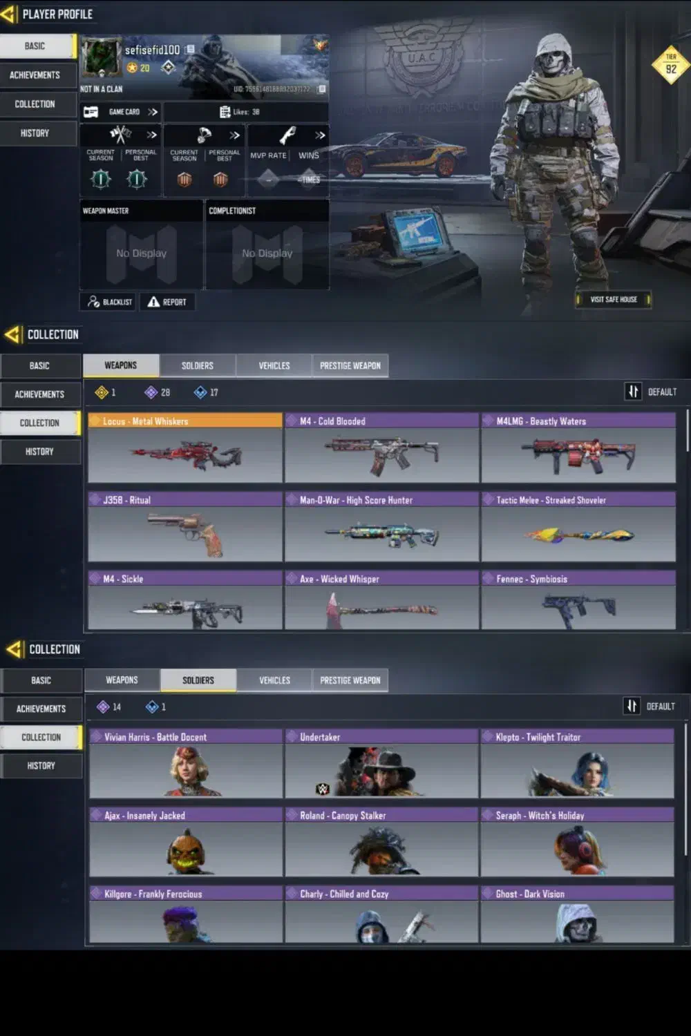 اکانت کالاف سفید|کنسول، بازی ویدئویی و آنلاین|تهران, طرشت|دیوار