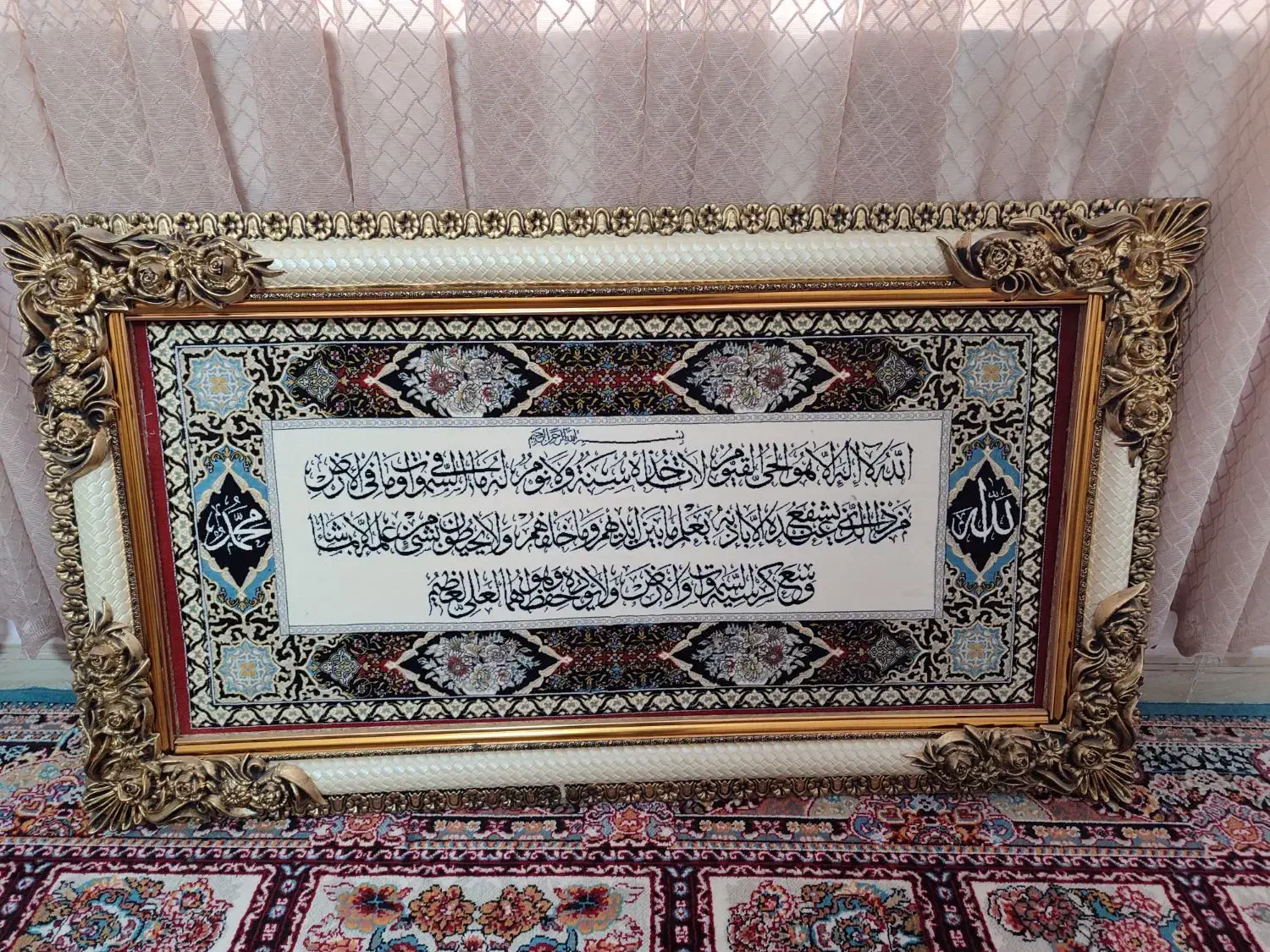 تابلو فرش نو و تمیز|تابلو فرش|مشهد, طلاب|دیوار