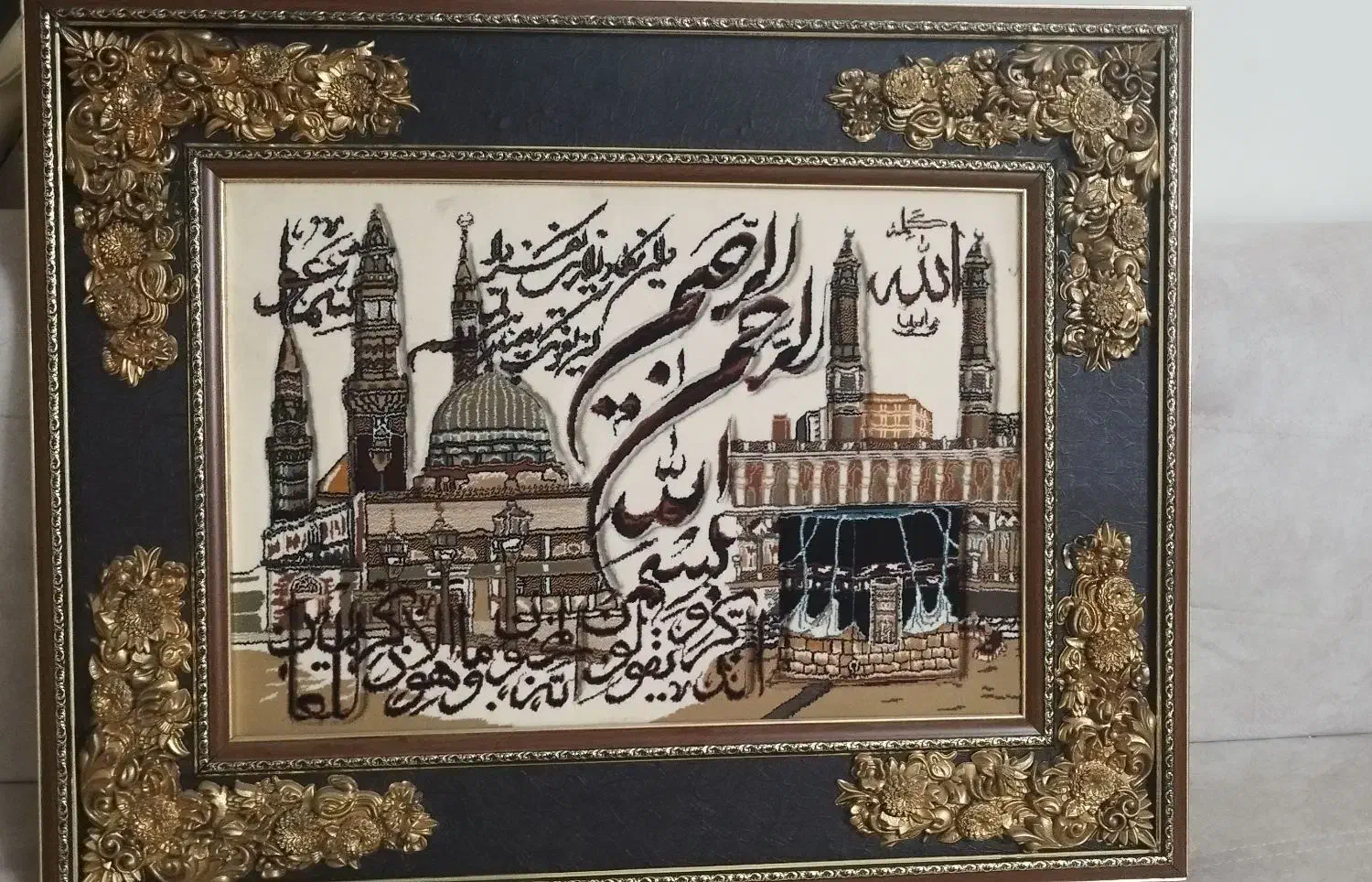 تابلو فرش وان یکاد|تابلو فرش|قزوین, |دیوار