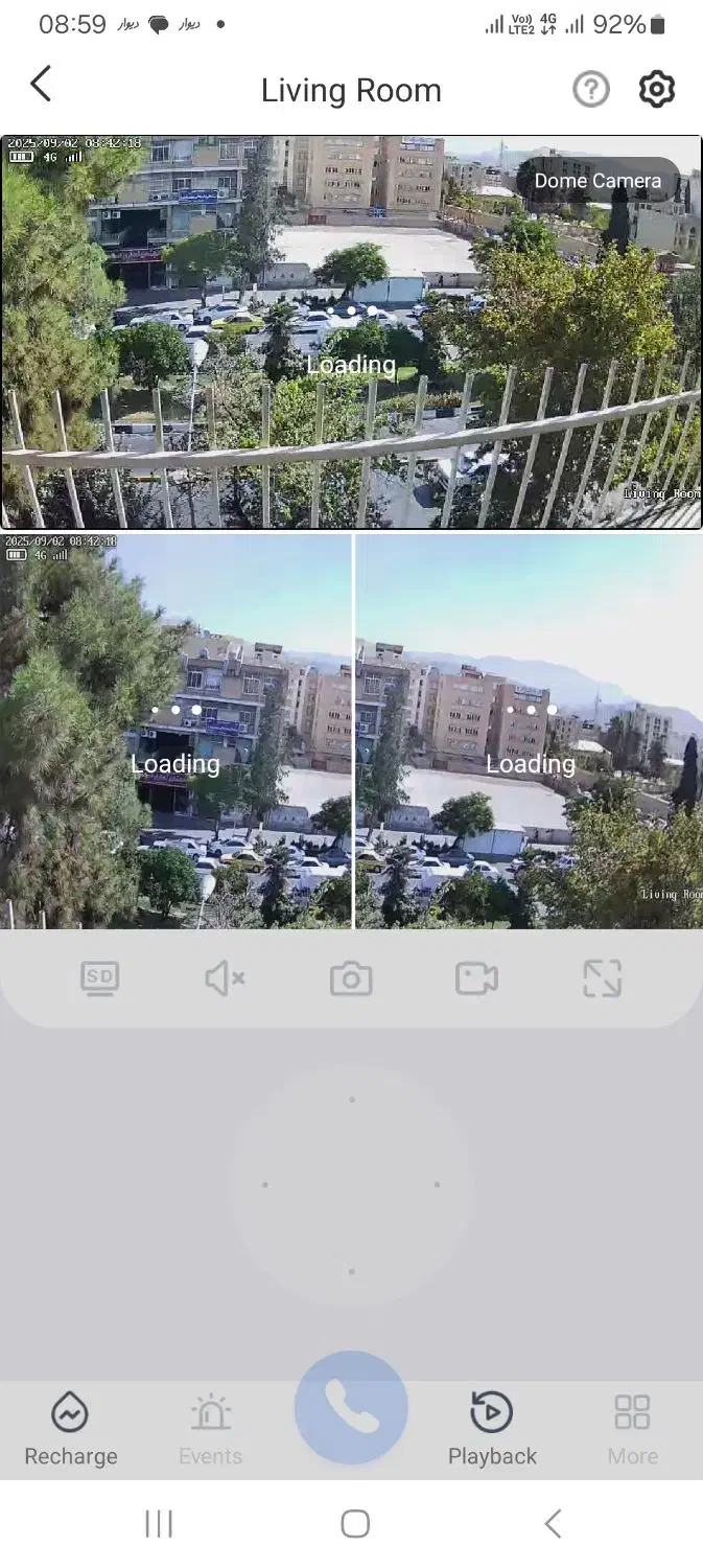 دوربین دو لنز سیم کارتی بدون نیاز به برق|دوربین مداربسته|شیراز, زند|دیوار