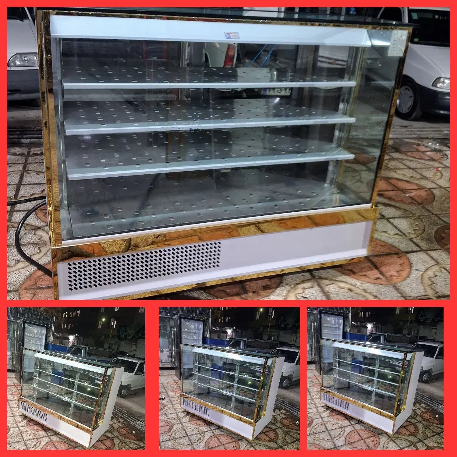 ۴عدد یخچال مکعبی  شیرینی قنادی ست درحدنو|فروشگاه و مغازه|تهران, تهران‌ویلا|دیوار