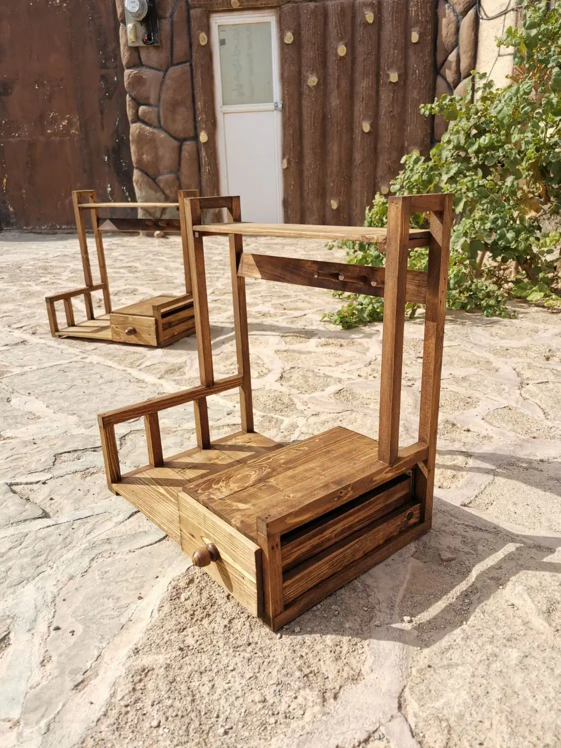 استند چوبی پاسماوری دوطبقه واسپرسو|صنایع دستی و سایر لوازم تزئینی|مشهد, کوی سیدی|دیوار