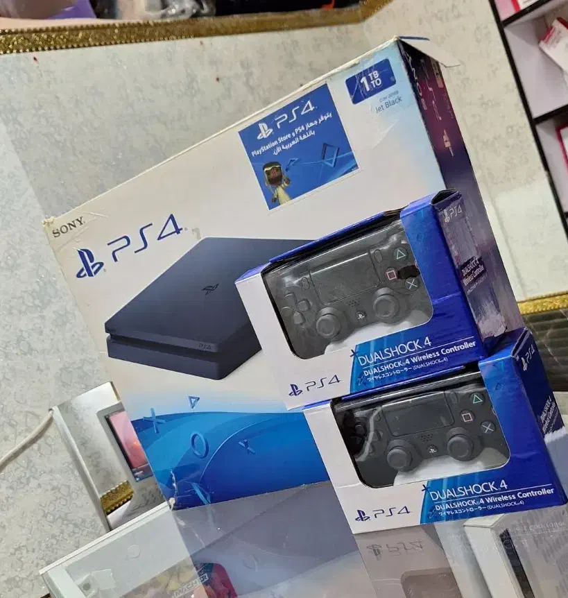 کنسول Ps4 Slim 1Tb کپی‌خور|کنسول، بازی ویدئویی و آنلاین|لاهیجان, خمیر کلایه|دیوار